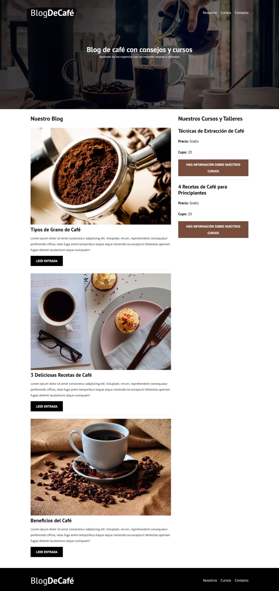 Blog de Café